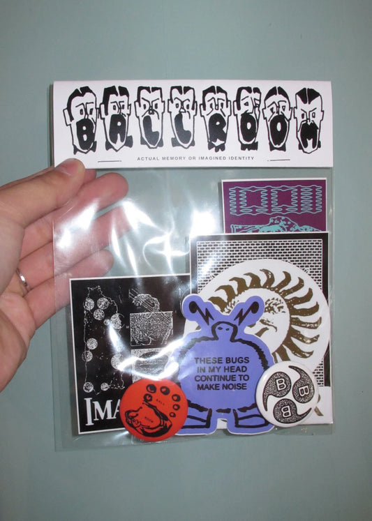 BALLR0OM IDENTITY STICKER PIN PACK